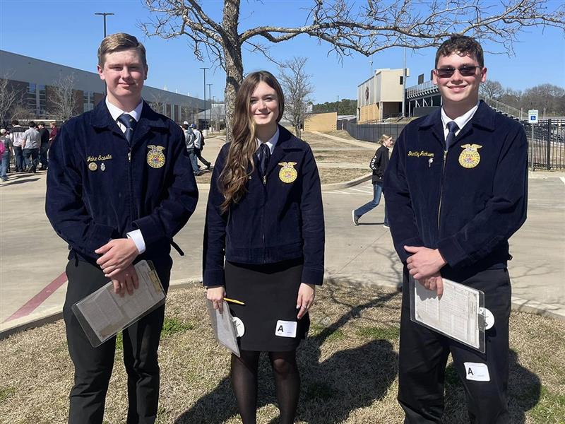 Our Hallsville FFA CDE Teams spent their Saturday at the Gilmer / White Oak Double Header event! Click the link for all the results!
